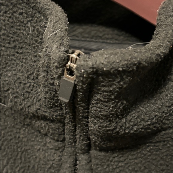 Essentials half zip up black jacket. Size M - Picture 5 of 7